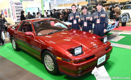 70スープラを学生がレストア。その極上の仕上がりに多くの来場者が感嘆･･･大阪オートメッセ2024