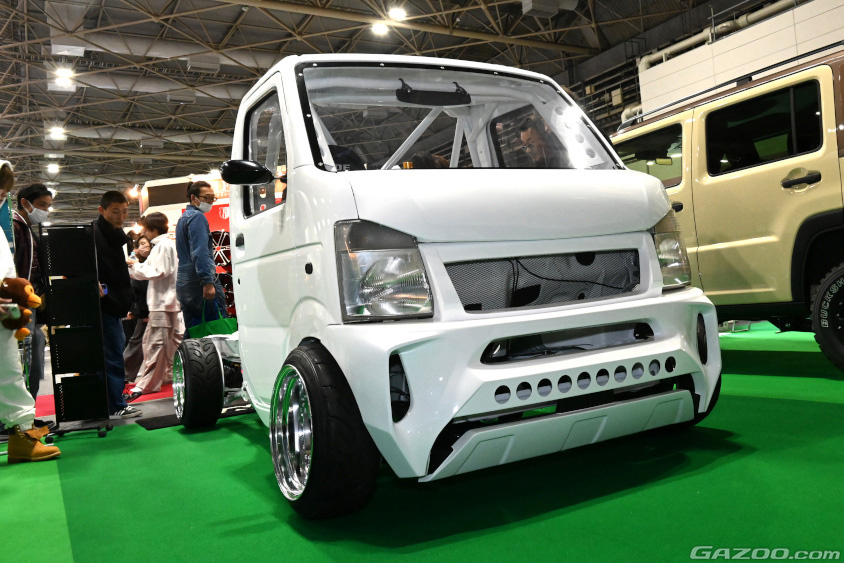 軽トラが面白い！車高短＆ヤンチャ仕様から実用的でカッコいいカスタムまで多様さが魅力・・・大阪オートメッセ2024 |  クルマ情報サイトｰGAZOO.com