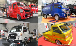 軽トラが面白い！車高短＆ヤンチャ仕様から実用的でカッコいいカスタムまで多様さが魅力･･･大阪オートメッセ2024