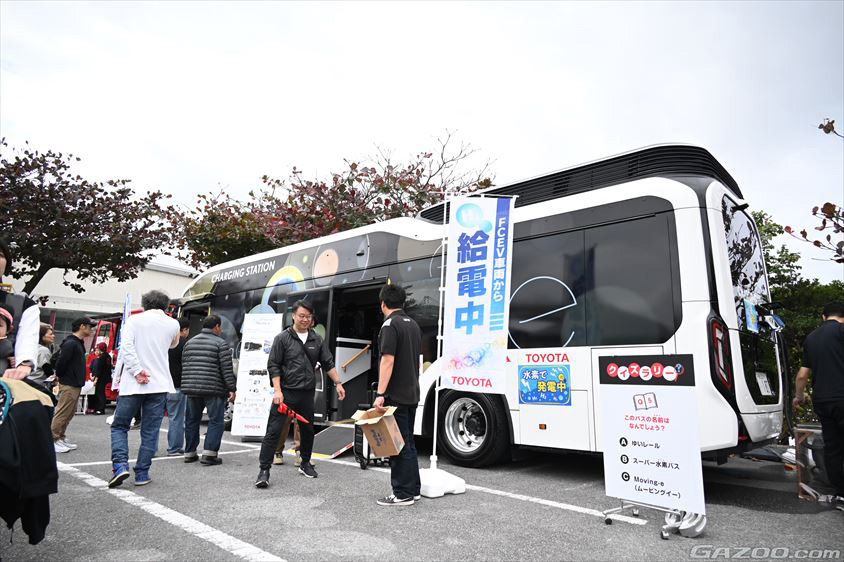 移動式発電・給電システム「Moving e」（TOYOTA GAZOO Racing PARK沖縄）