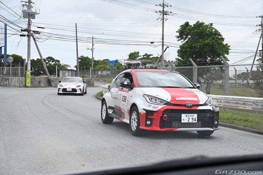 リエゾンを走るRSS TGRヤリス