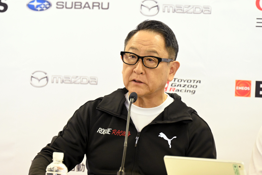 スーパー耐久未来機構（STMO）のモリゾウ（豊田章男）理事長