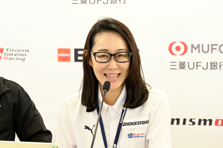 スーパー耐久未来機構（STMO）の桑山晴美副理事長