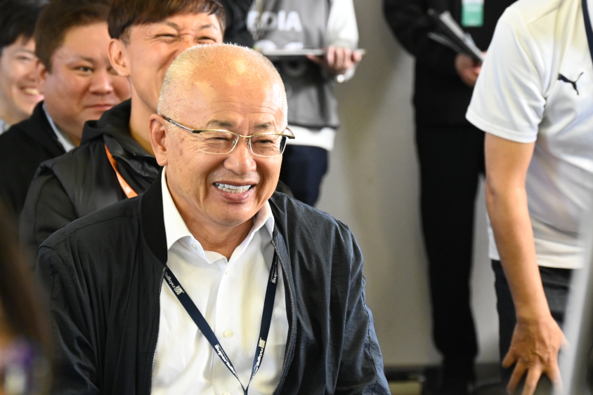 SUPER GTを運営するGTアソシエイションの坂東正明代表