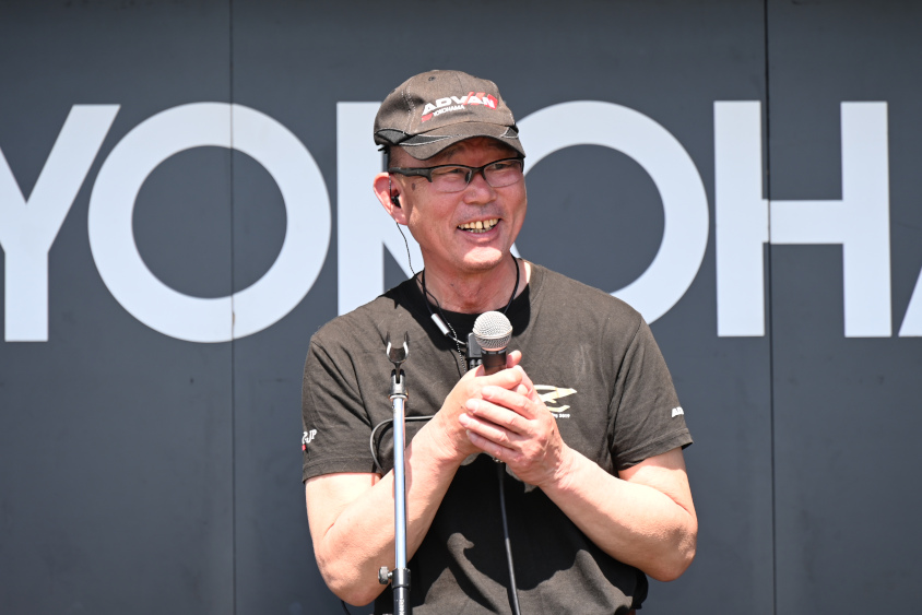 ADVANオールフェアレディZミーティング2024を主催するS30ZCAR.JPの竹内章会長