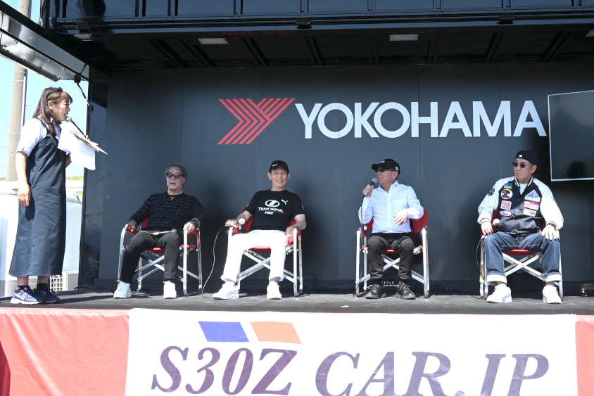 ADVANオールフェアレディZミーティング2024の星野一義氏、北野元氏、柳田春人氏、桑島正美氏らの豪華なトークショー