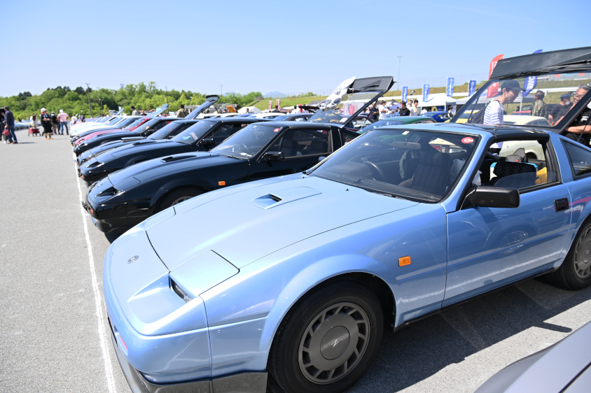 ADVANオールフェアレディZミーティング2024のZ31フェアレディZたち