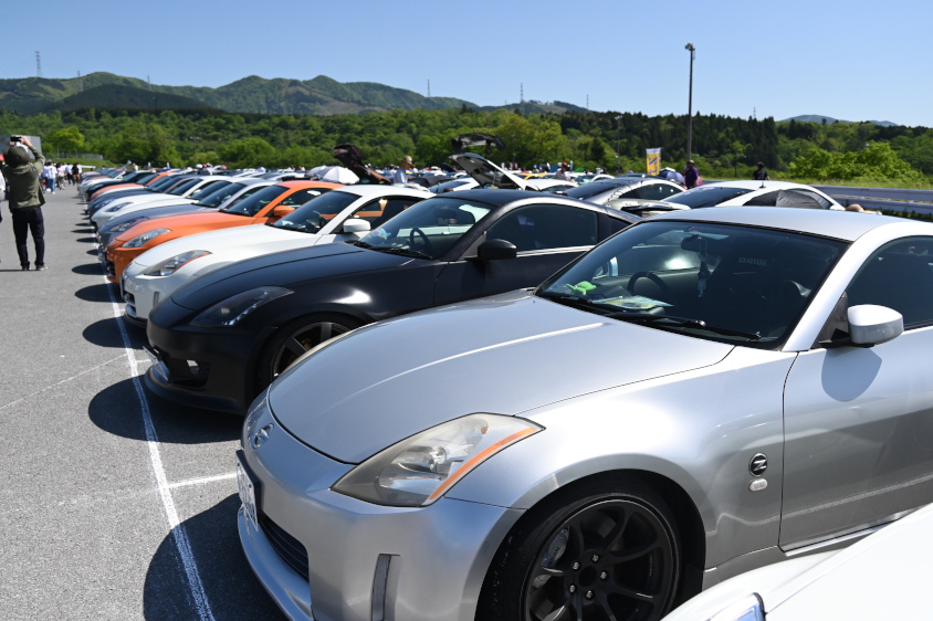 ADVANオールフェアレディZミーティング2024のZ33フェアレディZたち