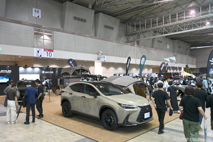 東京アウトドアショー2024　レクサスブース