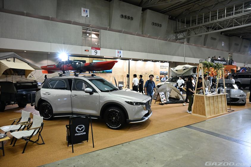 マツダのブース