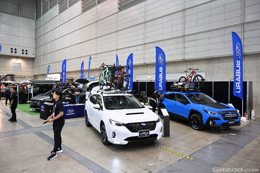 SUBARUのブース