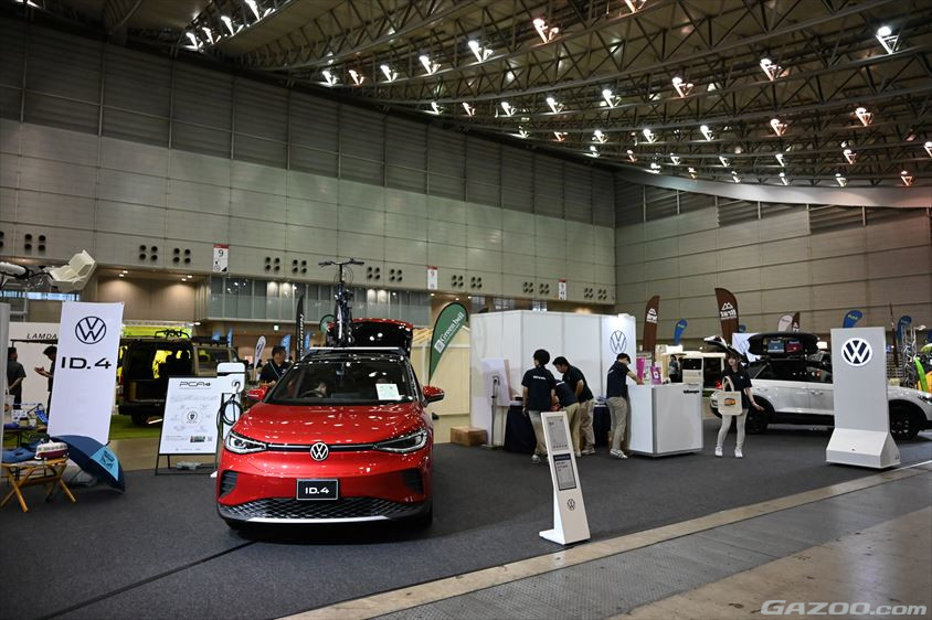 フォルクスワーゲン ジャパンのブース