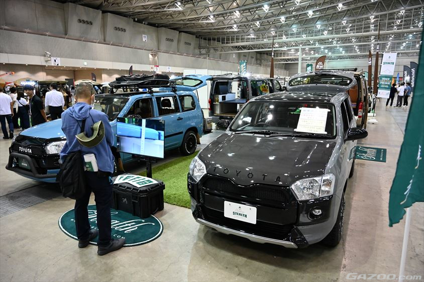 STEALTH Outdoorのブース