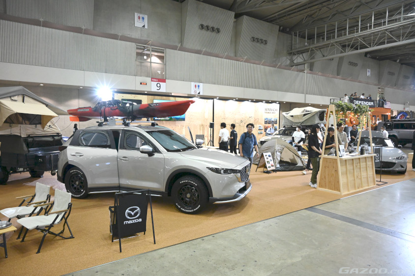 東京アウトドアショー2024のマツダブース