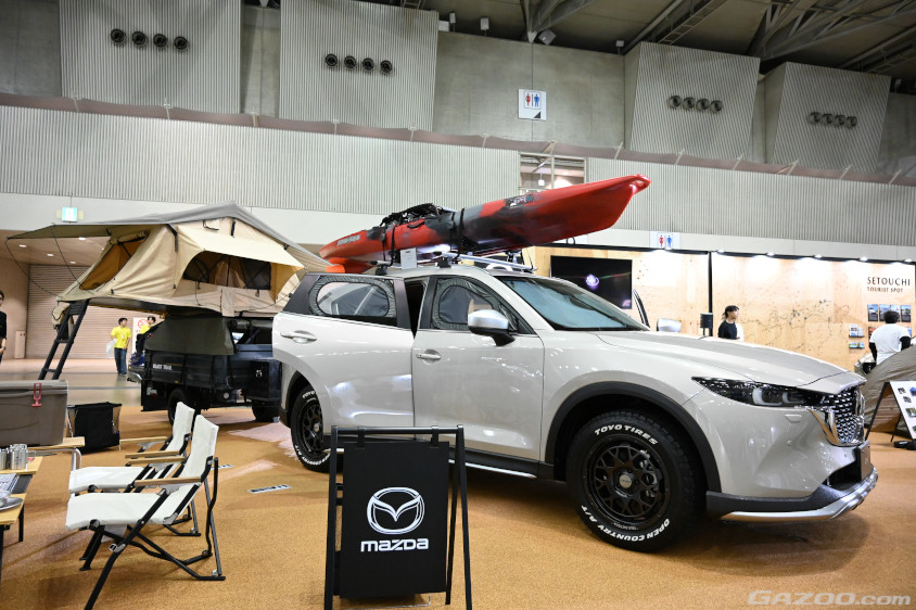 CX-5（XD Field Journeyグレード）のファミリーキャンプ仕様