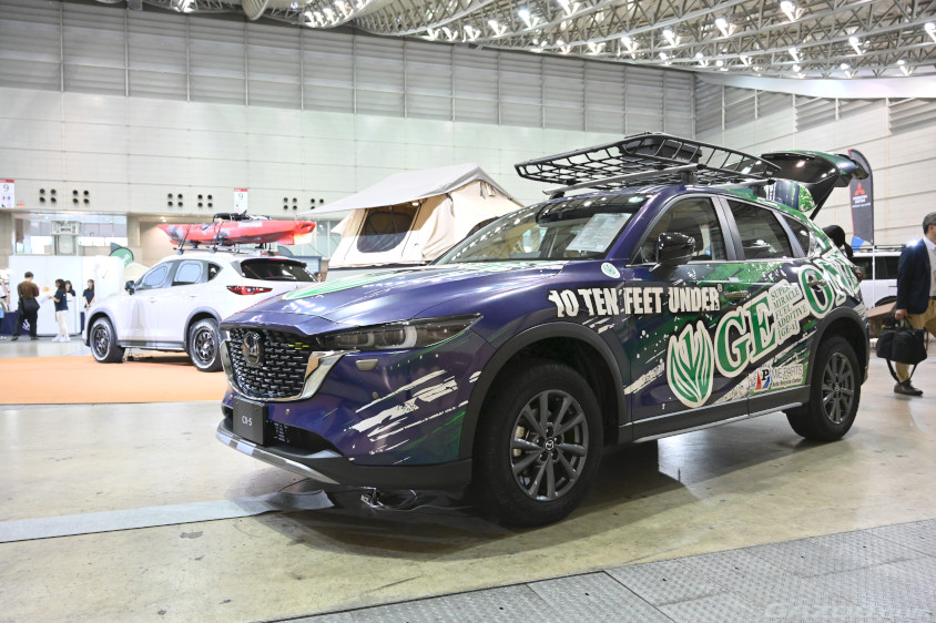 プロフィッシャーマンの伊豫部 健氏のCX-5