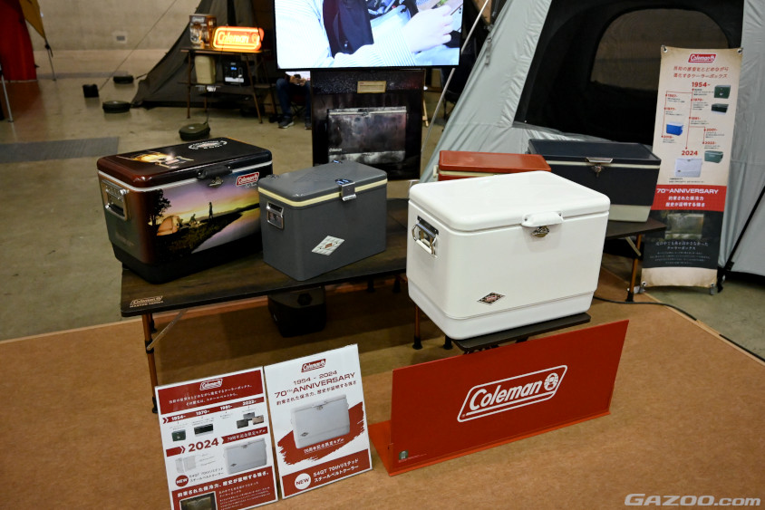 70周年を迎えた、キャンプの定番でもあるコールマンのスチールベルトクーラー