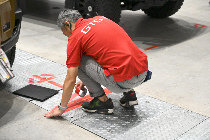 群馬パーツショー2024では群馬トヨタ自動車とネッツトヨタ高崎の社員が運営