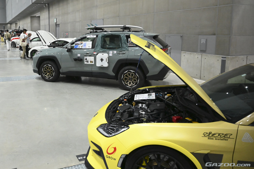 群馬パーツショー2024の展示車両