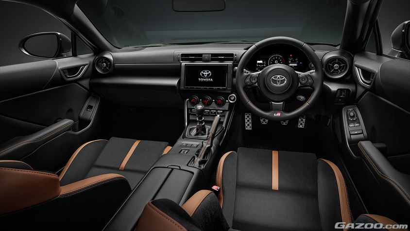 GR86 特別仕様車 内装色 専用ブラック×タン（特別設定色）