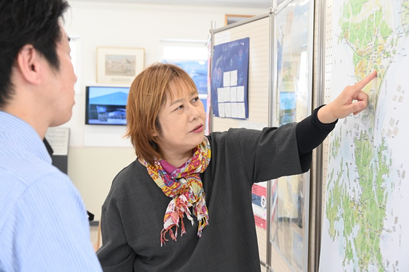 震災伝承・防災の歌・市民活動グループ『SAY'S東松島』の代表を務める後藤さん