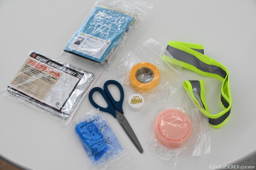 『SAY'S東松島』後藤さんの被災時に役立つアイテム