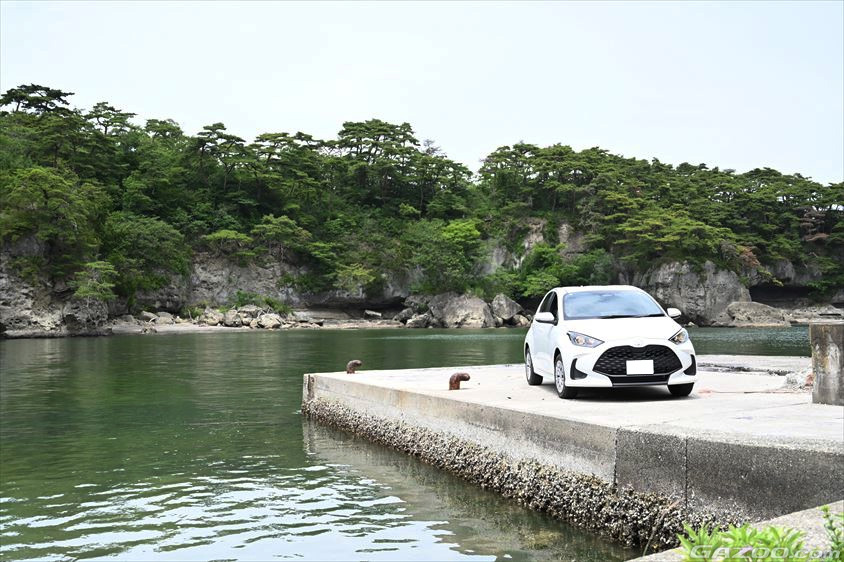 鮫ヶ浦から眺める奥松島の景色