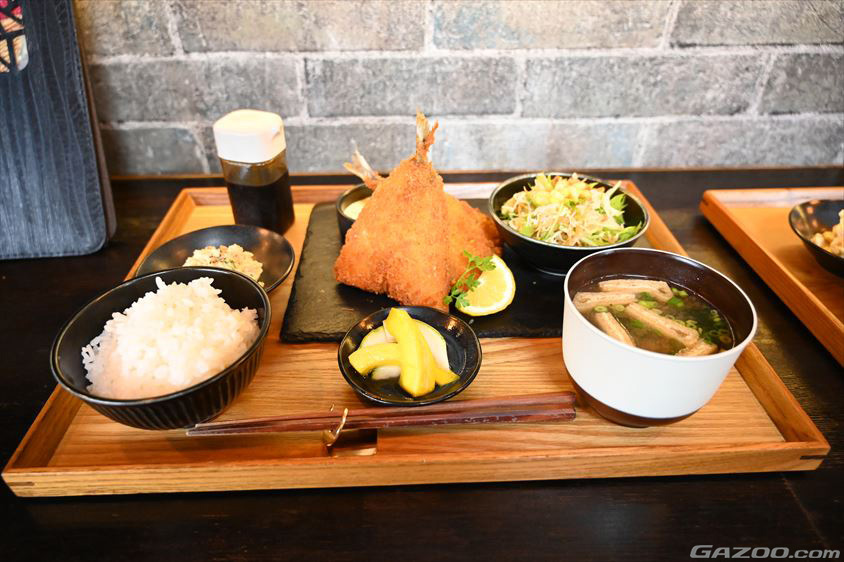 食結びaoのアジフライ