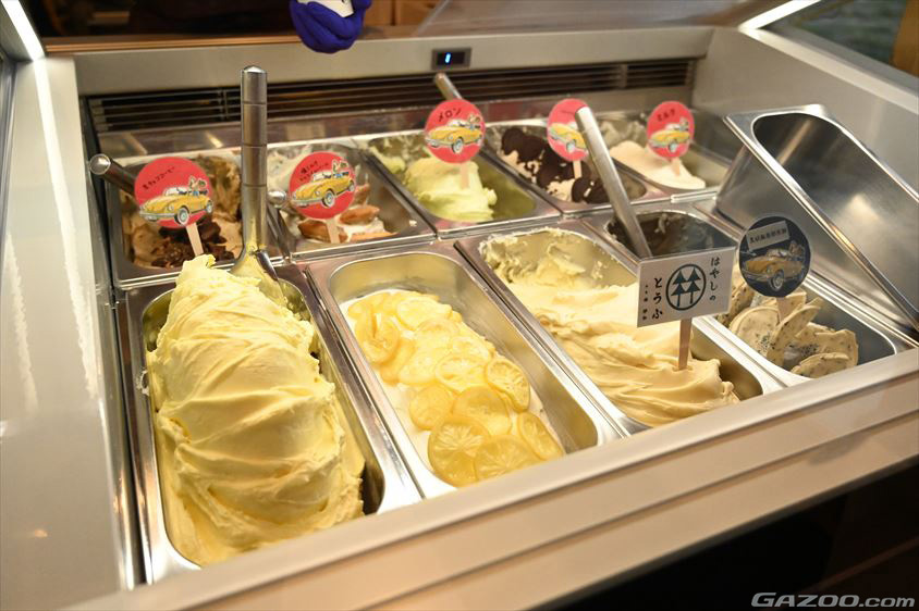 H&H Laboでは地元の食材を使った本格的なジェラートが食べられます