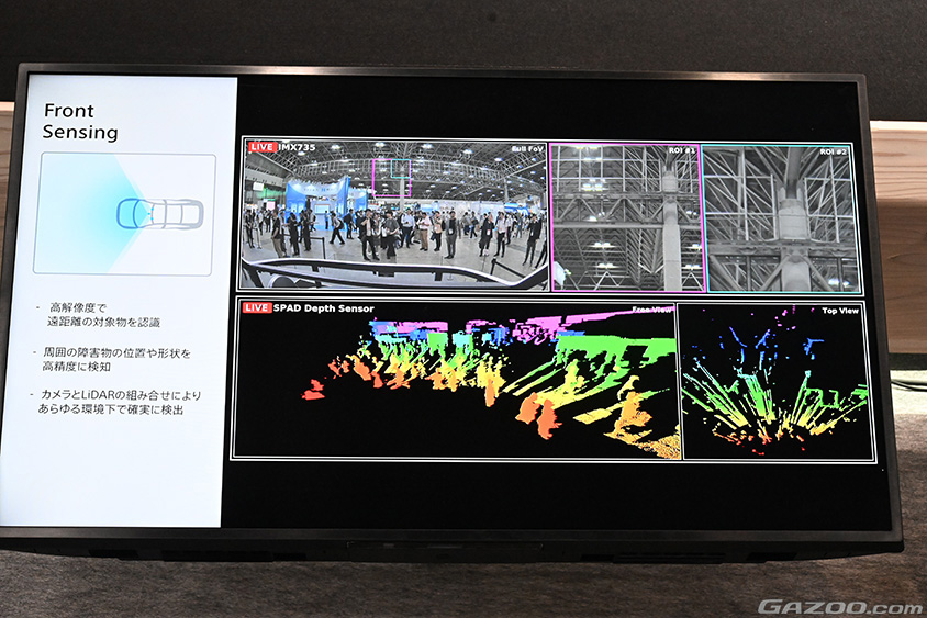 CEATEC2024ソニーのセンシング技術紹介