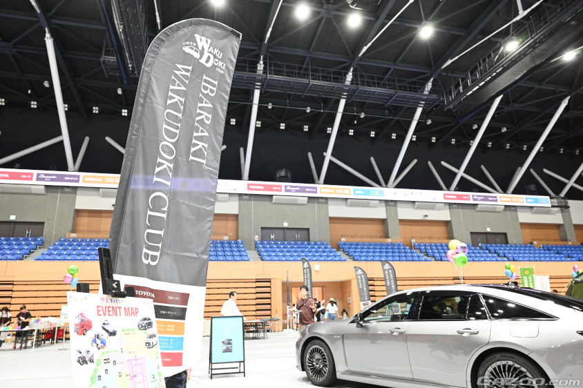 茨城ワクドキクラブのノボリ