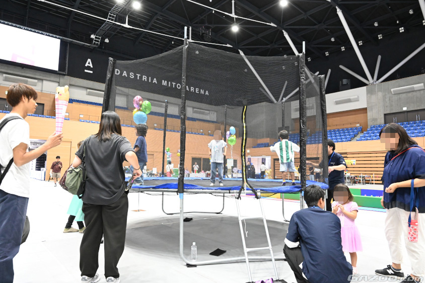 トランポリンコーナー