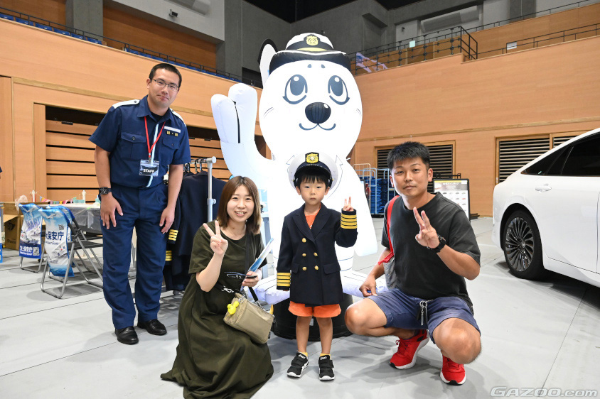 海上保安庁の防災展示