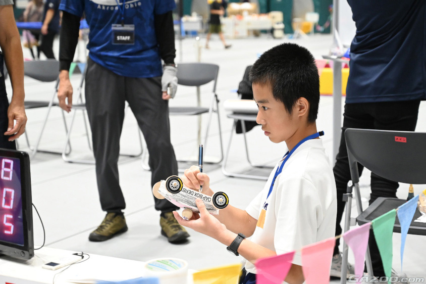 ソープボックスカーブースの生徒