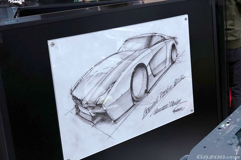 クルウチのGT-R R356Cのデザイン画
