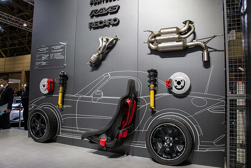 S耐でのノウハウから開発されたMAZDA SPIRIT RACINGのパーツ