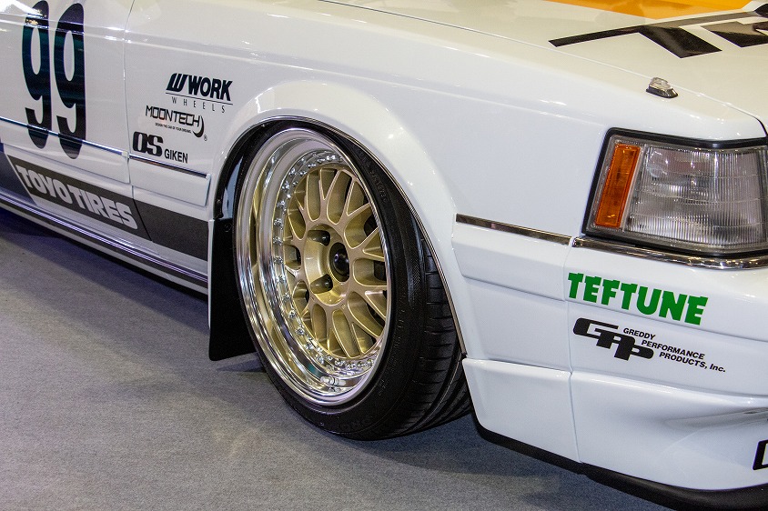 トラストのGreddyソアラが履くワーク製のMEISTER M1