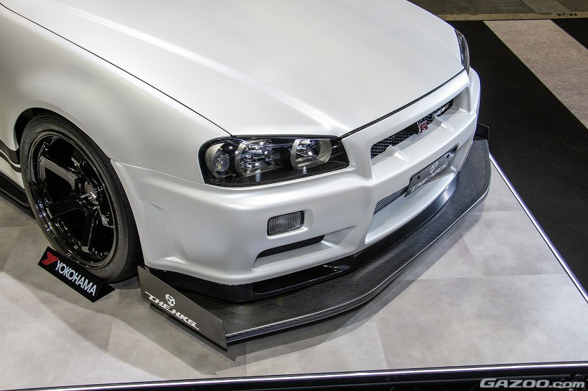 THE HKS SKYLINE GT-R BNR34 Dimension:Zのフロントスポイラー