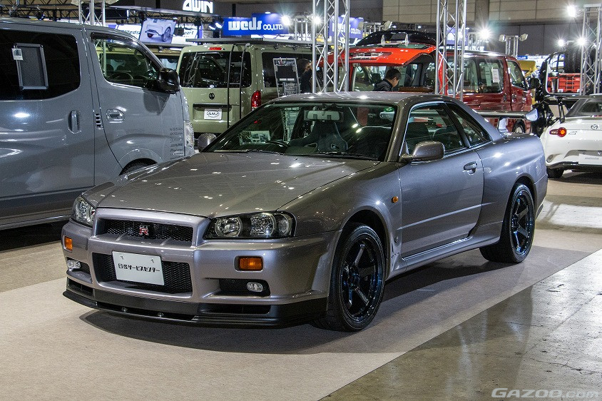 日産サービスセンターがリビルドしたR34型スカイランGT-R