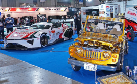 オートサロン会場の風物詩！ フレキシブルな発想で造り上げるNATSのゴキゲン学生マシン･･･東京オートサロン2025