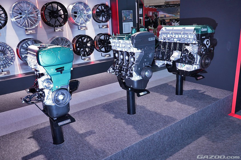 トムスはトヨタの名エンジンのレストアを手掛ける