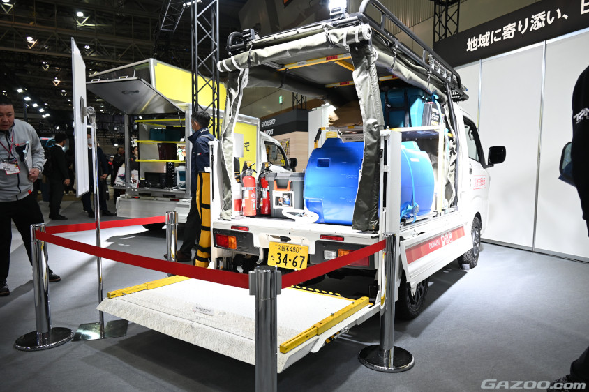 ハイゼット トラック リフト 災害支援車