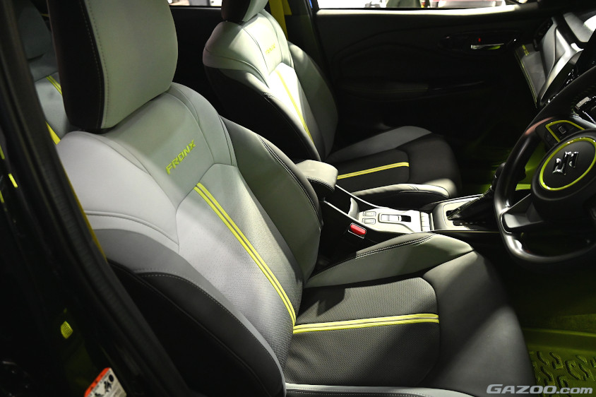 グラデーションパーフォレーションを採用したフロンクス SEA BASS NIGHT GAMEのシート