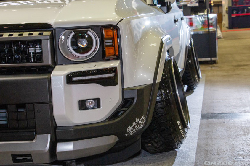 326 POWER/GRAVELSTANCE ランクル250は10.5度のキャンバー