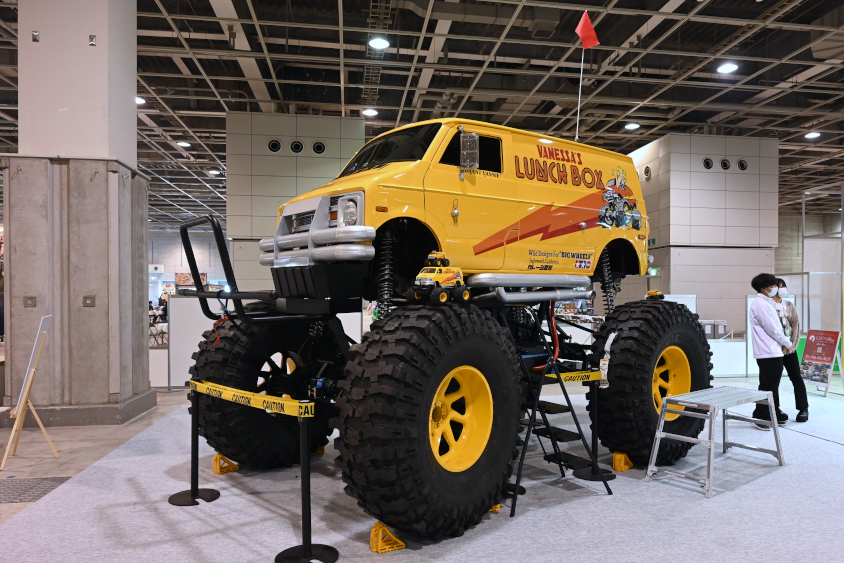 大阪オートメッセ2025 こどもビリティPARKに飾られた1/1サイズの「ランチボックス」