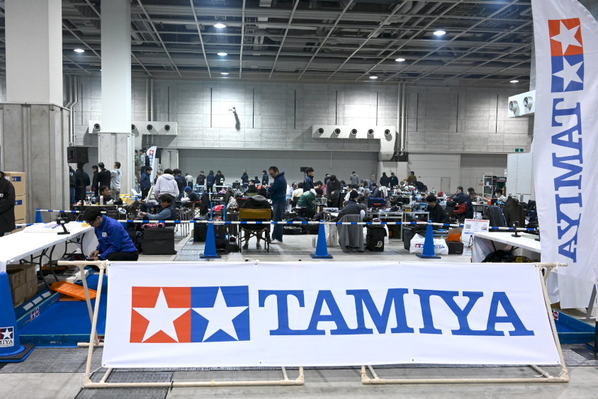 大阪オートメッセ2025のタミヤブース