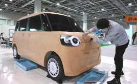 本物のクレイモデル削りの体験も！ 子供が楽しめる体験エリア「こどもビリティPARK」が誕生･･･大阪オートメッセ2025