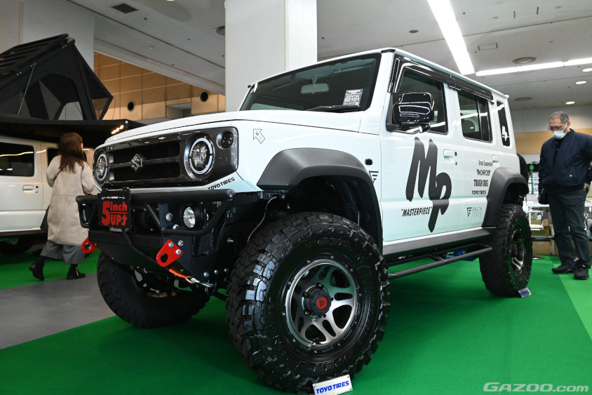 マスターピース「MPジムニー ノマド 5インチアップ」＠大阪オートメッセ