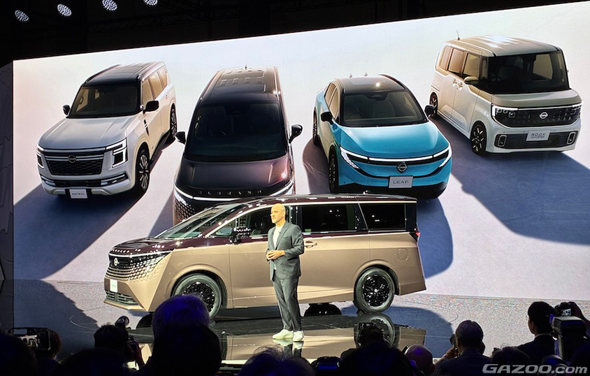 ラインアップ一覧とエルグランド