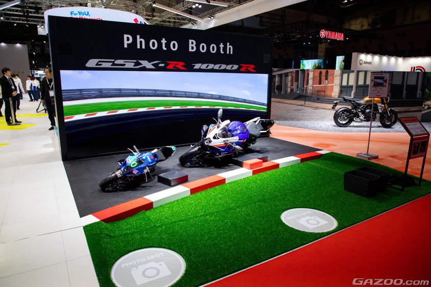 ジャパンモビリティショ-2025　スズキブースのフォトブース